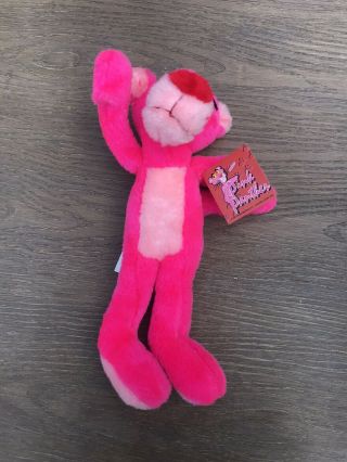Vtg Pink Panther Plush Doll Stuffed Animal 1993 Ace Novelty See Pictures