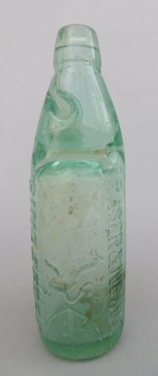 antique glass bottle 1900 SINGAPORE FRASER & NEAVE Limited Singapour Asia Asie 2