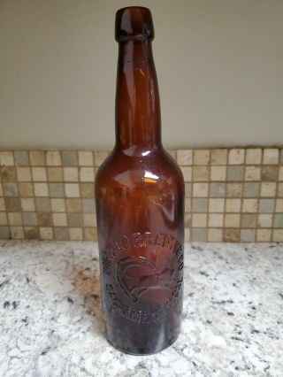 Buffalo Brewing Sacramento California Blob Tool Top Pre Prohibition Beer Bottle