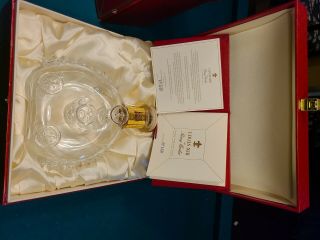 Remy Martin Louis Xiii Grand Cognac Empty Bottle Decanter W/case & Box 750 Ml