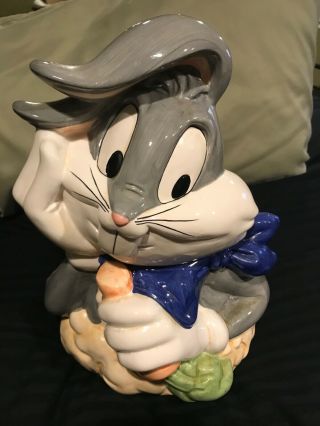 Warner Bros Looney Tunes Bugs Bunny Cookie Jar - 1993