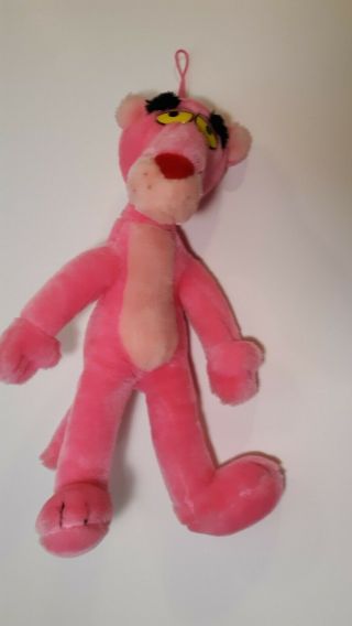 Pink Panther Plush Toy 14 Inches Long 4 Inches Wide Mighty Star 1987