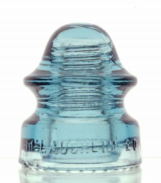 Cd 164 Mclaughlin - 20 Cornflower Blue Glass Insulator