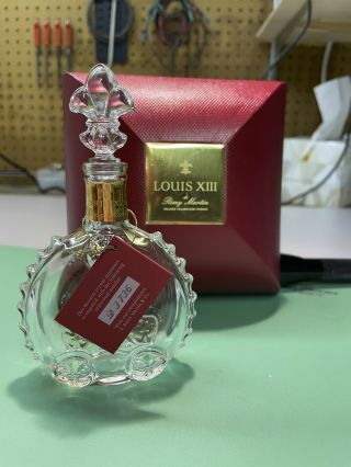 Bacarat Remy Martin Louis XIII Cognac Crystal 50 ml Decanter & Hard Case 2