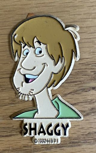 Vintage 90’s Scooby Doo Shaggy Rubber Fridge Refrigerator Magnet