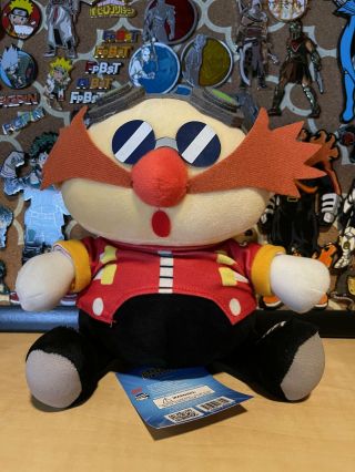 Official Sonic The Hedgehog - Sd Dr.  Eggman Sleep Sitting Plush 7 