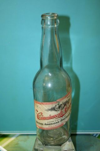 Bottle,  Cincinnati Cream Export,  British American Brewing Co. ,  Windsor,  Ontario