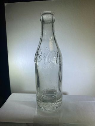 Deming,  N.  Mex.  " R ".  Ssb Script Coca - Cola Straight Side Bottle 4 - 01