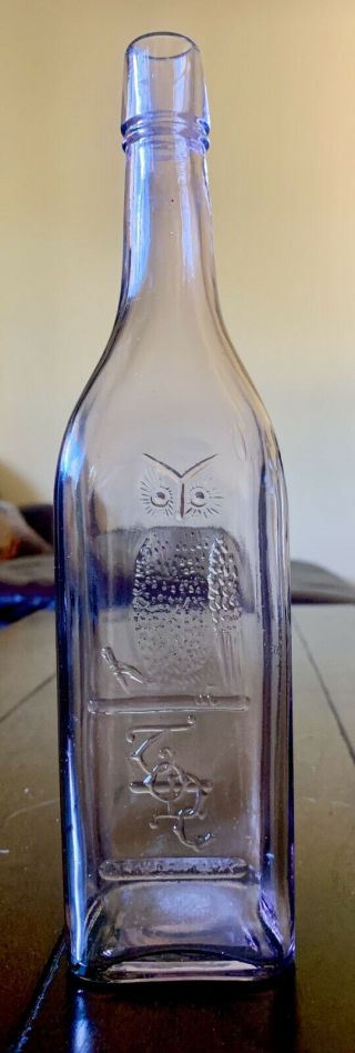 Owl Drug Whiskey Top Bottle.