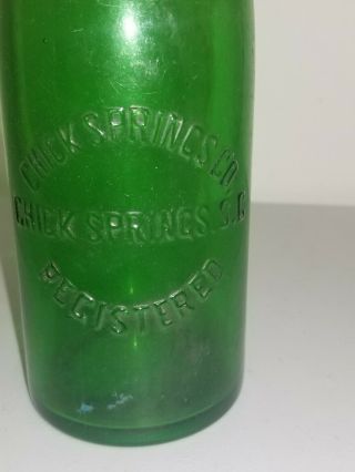 CHICK SPRINGS Co Green SC Bottle 10 