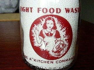 Trpq 1944 Wwii Allentown Pennsylvania Dairy Pa.  Milk Bottle Commando War Slogan