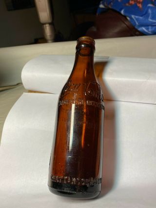 Chattanooga,  Tenn.  Amber Ssb Script Coca - Cola Bottle 5 - 20