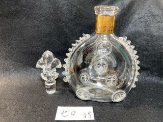 (empty) Baccarat Remy Martin Louis Xiii Crystal Decanter With Bottle Stopper 得