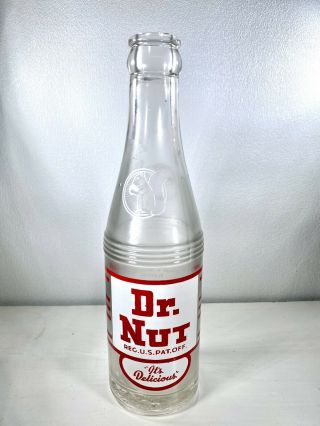Dr Nut Acl Soda Pop Bottle Orleans Louisiana La 7 Oz World Bottling Co.