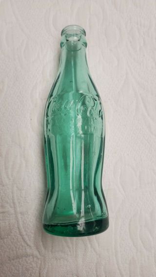 Ice Blue 1915 Hobbleskirt Coca Cola Soda Bottling Co Washington North Carolina
