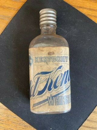 Pre Pro Labeled Half Pint Whiskey Old Kenton Kentucky Whiskey Louisville Ky