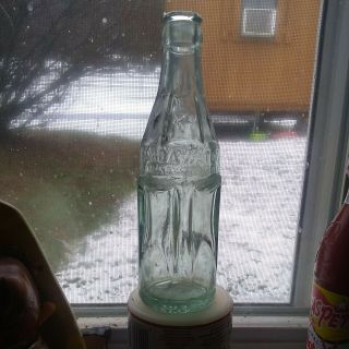 Rare Coca Cola Stars And Panel Soda Water Bottle From Small Town Of Richlands Va