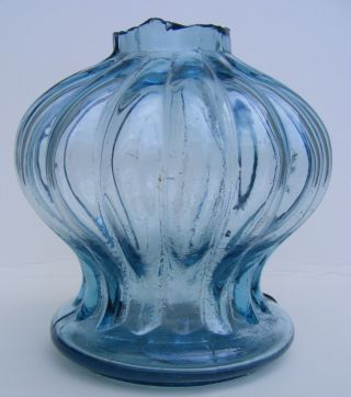 Victorian Oil Lamp - Light Blue - Night Light Bottle