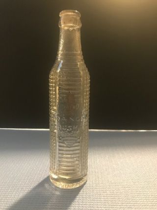 Rare Antique Vintage Orange Crush Soda Bottle Johnstown Pa Bottler