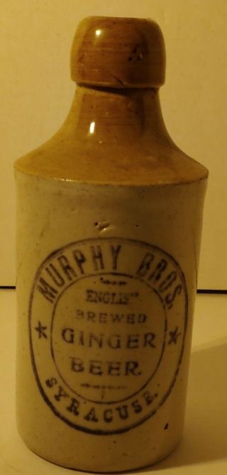 Murphy Bros Ginger Beer Bottle - Syracuse