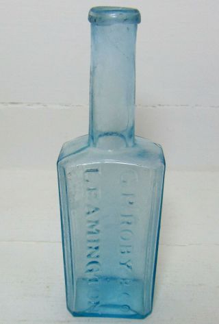 Very Early G.  P.  Roby Of Leamington Warwickshire Roll - Lip Sauce Bottle C1860 
