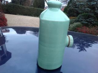 Coloured stoneware footwarmer hot water bottle 2