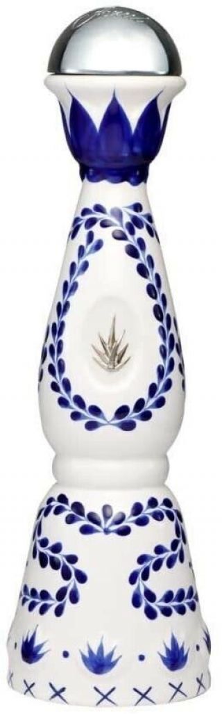 Tequila Clase Azul Reposado Ceramic Bottle Hand Painted 750ml Mexico Orig Box