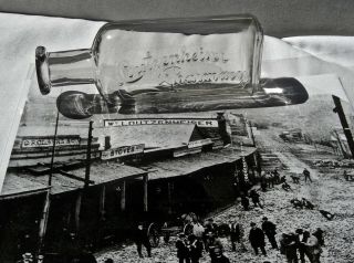 1890s Grass Valley California (nevada Co Gold Rush) Loutenzenheiser Drug Bottle