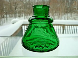 EMERALD GREEN - CARTER ' S 1897 MADE IN USA - SMALL MOUTH CONE INK 2