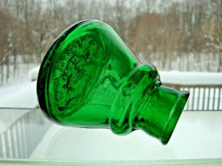 EMERALD GREEN - CARTER ' S 1897 MADE IN USA - SMALL MOUTH CONE INK 3