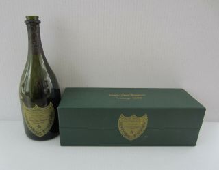Custom Engraved " So Much In Love " 1992 Dom Perignon Champagne Bottle & Box Empty