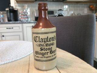 Clayton’s Vintage Ginger Beer Bottle