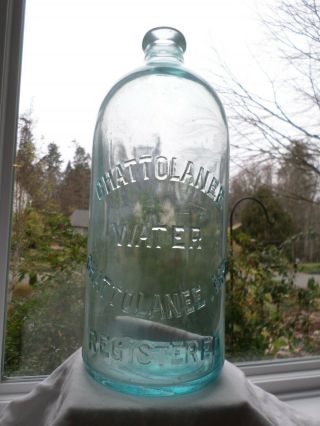 Chattolanee Water Co Maryland Half Gallon Bottle Dug