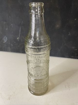 Daniel Boone Beverages Vintage Embossed Soda Bottle,  Spencer,  North Carolina