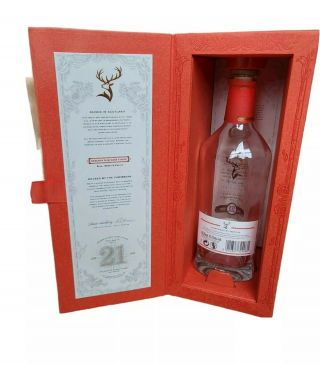 Glenfiddich Aged 21 Years Single Malt Scotch Whisky Empty Bottle