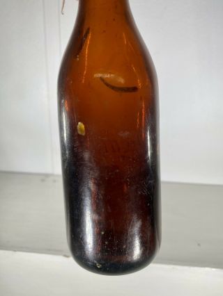 1915 MIDDLESBOROUGH Ky Amber Kentucky COCA COLA STRAIGHT SIDE BOTTLE Root 3