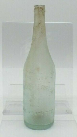 Vintage Property Of Texas Brewing Co.  Fort Worth Texas Beer Bottle Tbc 11 1/2