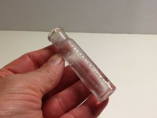 Tiny Antique Sample Size Kickapoo Indian Oil Bottle.