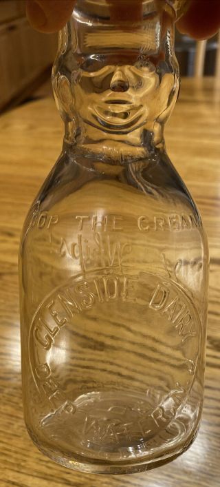 Trepct Glenside Dairy Deep Water,  Nj Milk Bottle Cop The Cream None On Ebay