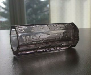 Antique Medicine Bottle Jar - Dr.  J.  W.  Bull 