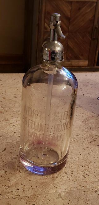Vintage Northside Bottling Wausau Wi - Seltzer Bottle