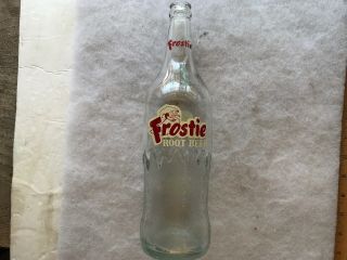 1964 Frostie Root Beer Quart Bottle,  Camden,  Jersey