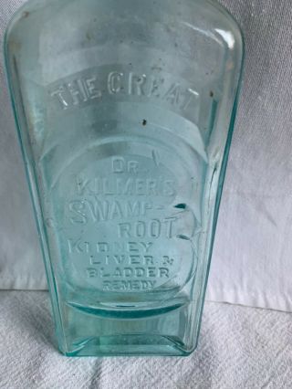 Dr Kilmers Swamp Root Cure Bottle Liver Binghamton Ny 1890 ' s 2