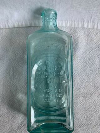 Dr Kilmers Swamp Root Cure Bottle Liver Binghamton Ny 1890 ' s 3