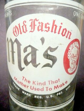 Vintage Acl Soda Bottle: Ma 