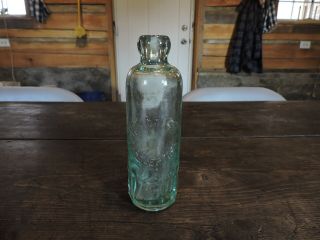 Antique Hutchinson Blob Top Bottle,  W.  H.  Calvert,  Charleroi,  Pa.