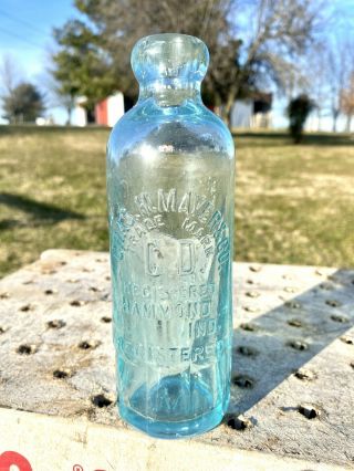 Chas H Meyer Hammond,  Ind.  Indiana Hutch Hutchinson Soda Bottle Antique Pop Mug2