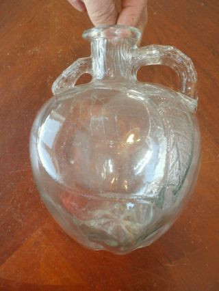Vintage Antique White House Apple Cider Vinegar Figural Bottle Jug Large No.  6