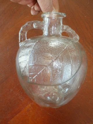 Vintage Antique White House Apple Cider Vinegar Figural Bottle Jug Large No.  6 2