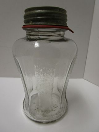 Vintage Speas U - Savit Vinegar Jar 1 Quart 6